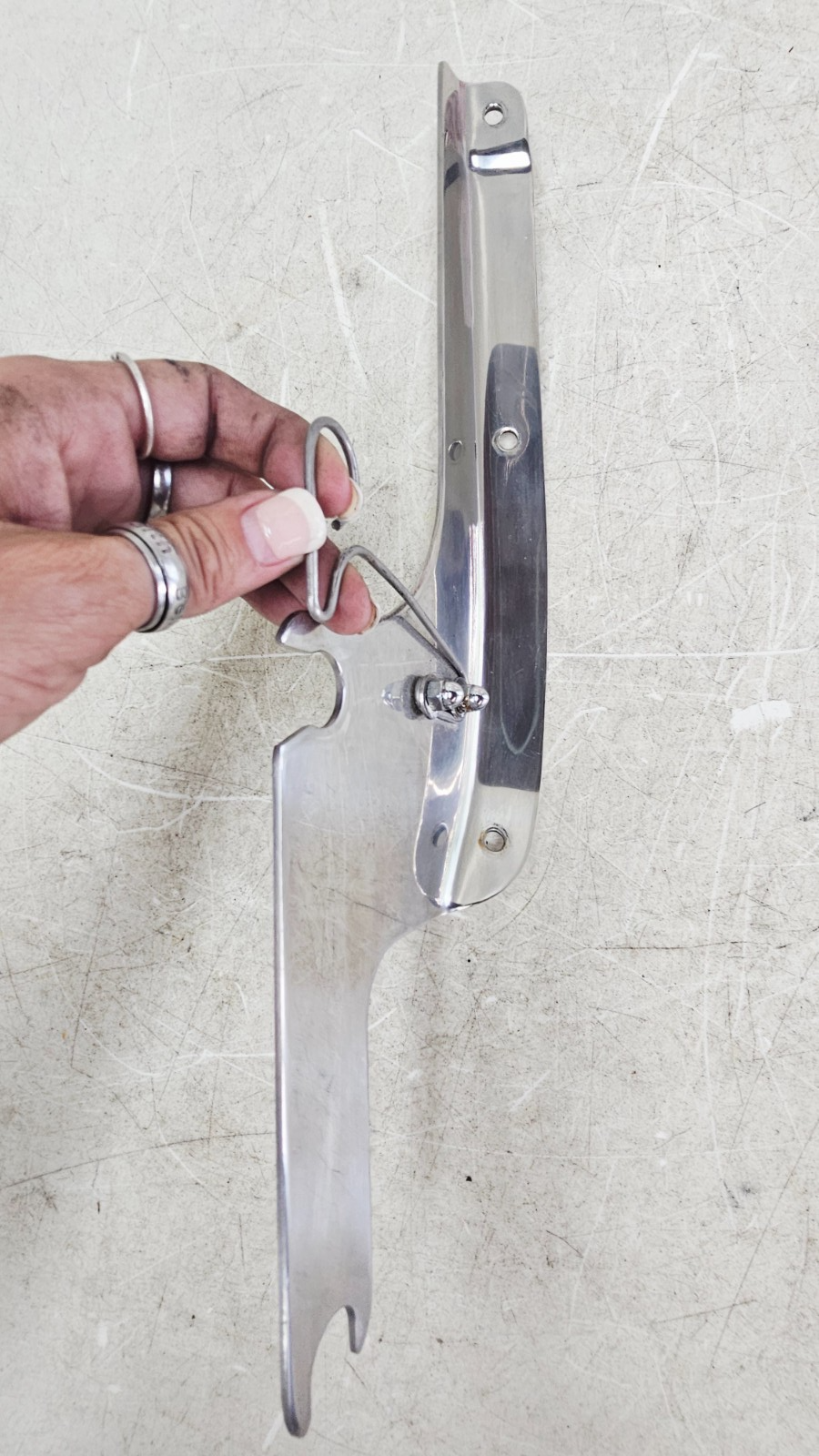 2000 HARLEY DAVIDSON FLH ROADKING Windshield Windscreen Bracket w/ Hardware