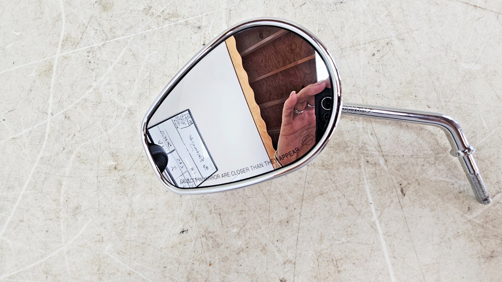 1996 HARLEY FLH ELECTRA GLIDE Left Right Rear View Mirror Mirrors Chrome