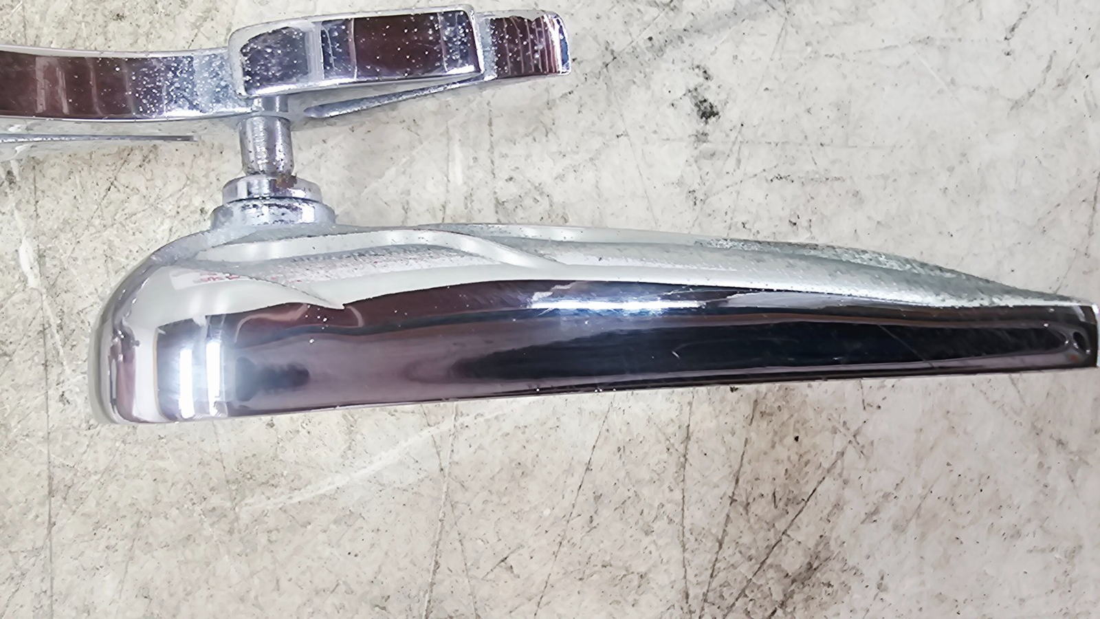 2003 HARLEY SOFTAIL DEUCE Chrome Teardrop Rearview Side Mirrors