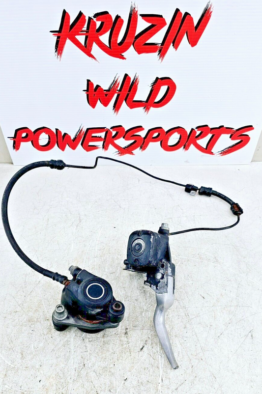 1999 HARLEY SOFTAIL Brake Master Cylinder Braided Hose Caliper