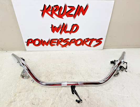 1997 HARLEY DAVIDSON SOFTAIL OEM Handlebar Handle Bars + Turn Signal Hidden Wire