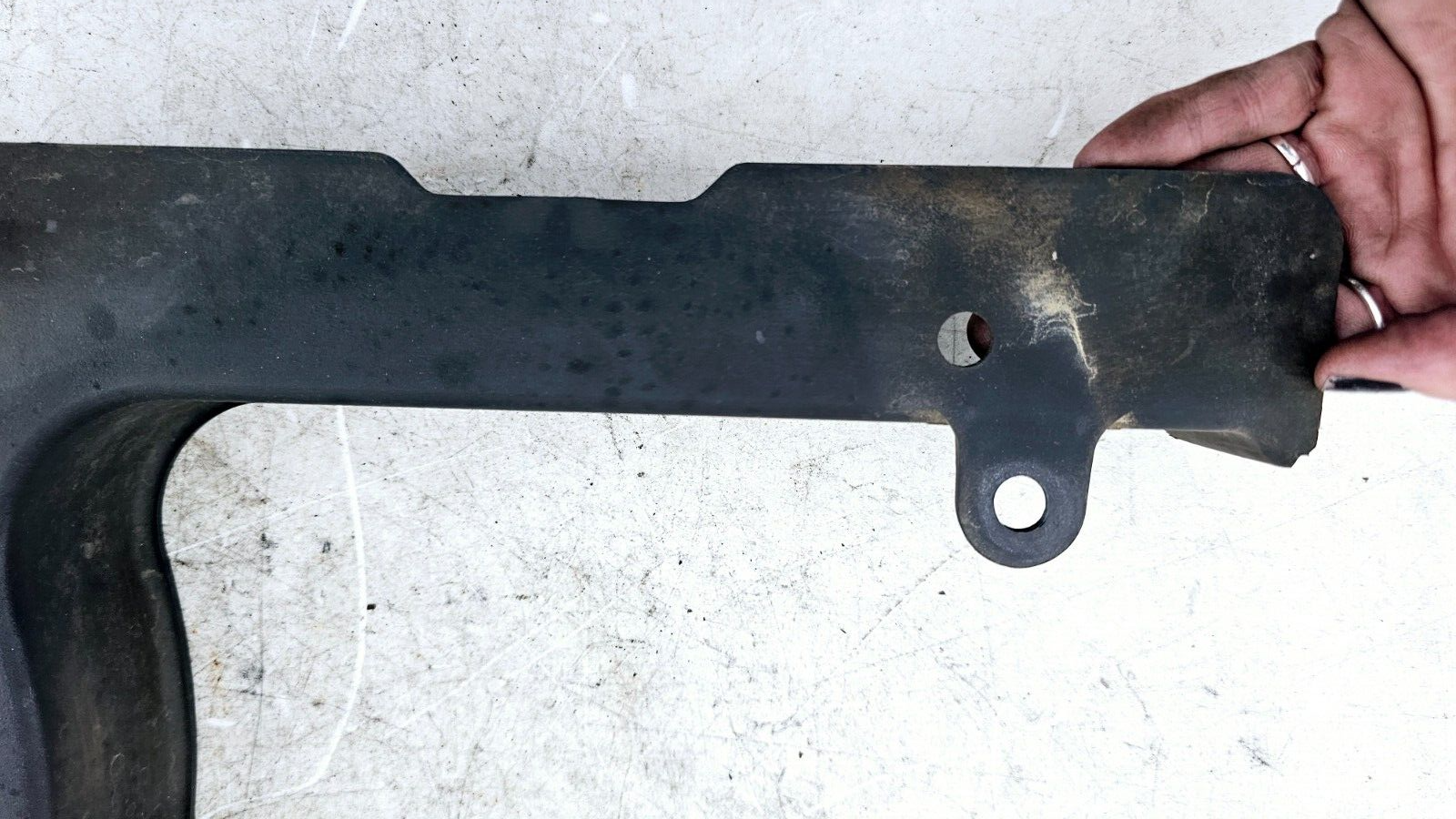 1999 HARLEY SOFTAIL Chrome Upper Belt Cover Guard + Black Lower