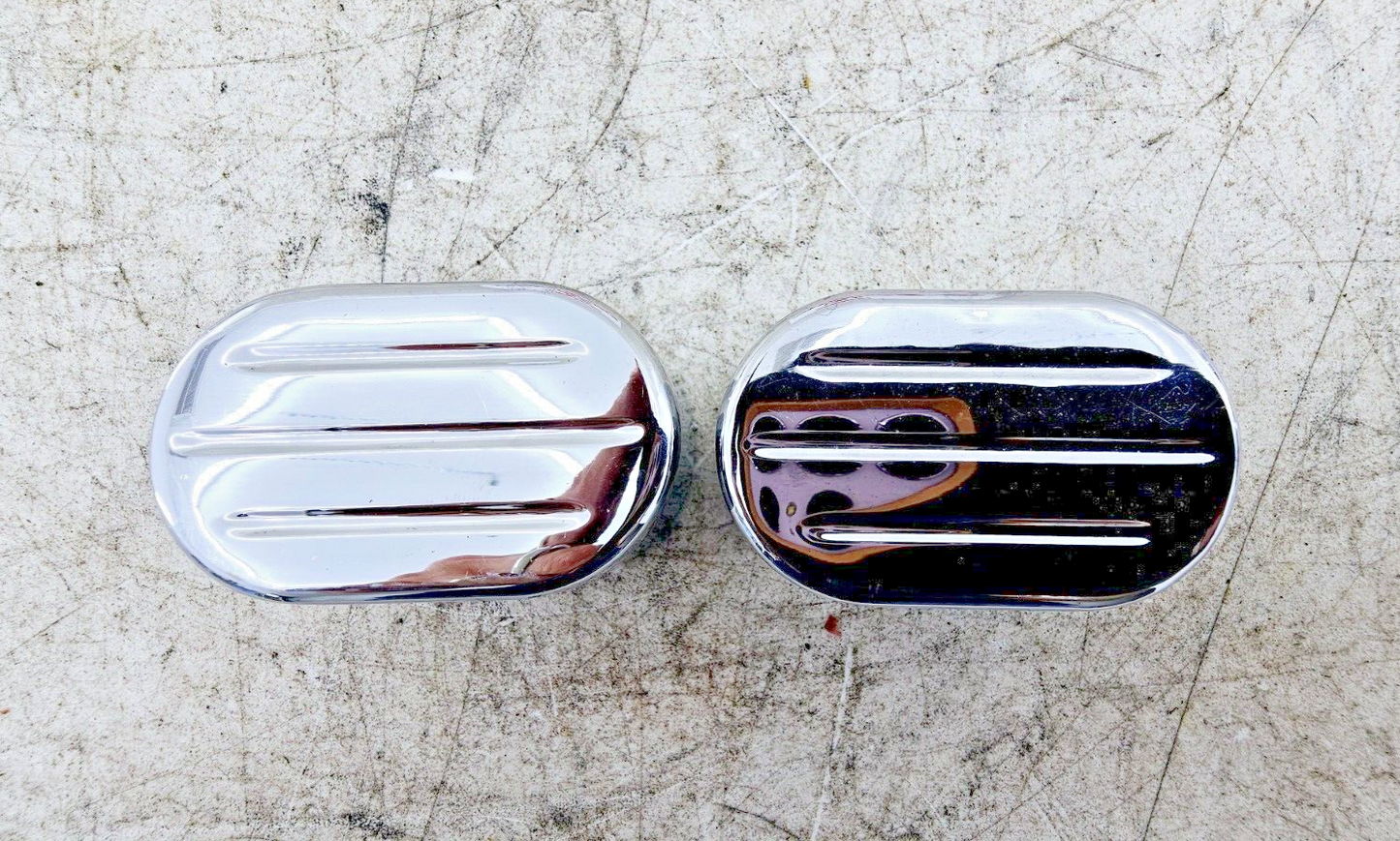 1999 HARLEY DYNA CONVERTIBLE Chrome Rear Axle Cover Guard Accent