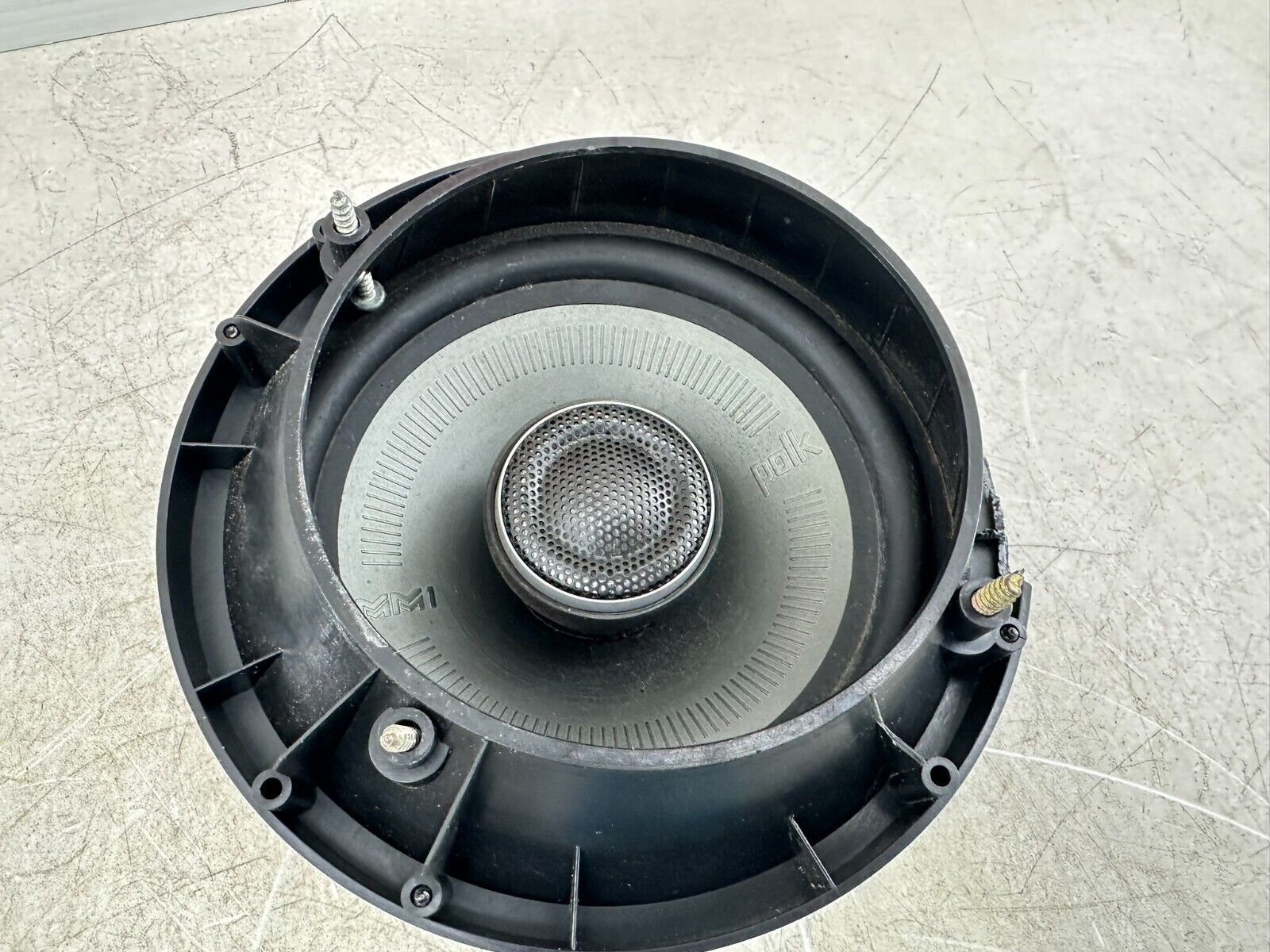 2003 HARLEY ELECTRA GLIDE classic Polk Audio 6.5" MM1 Front Speakers W/ Adapter