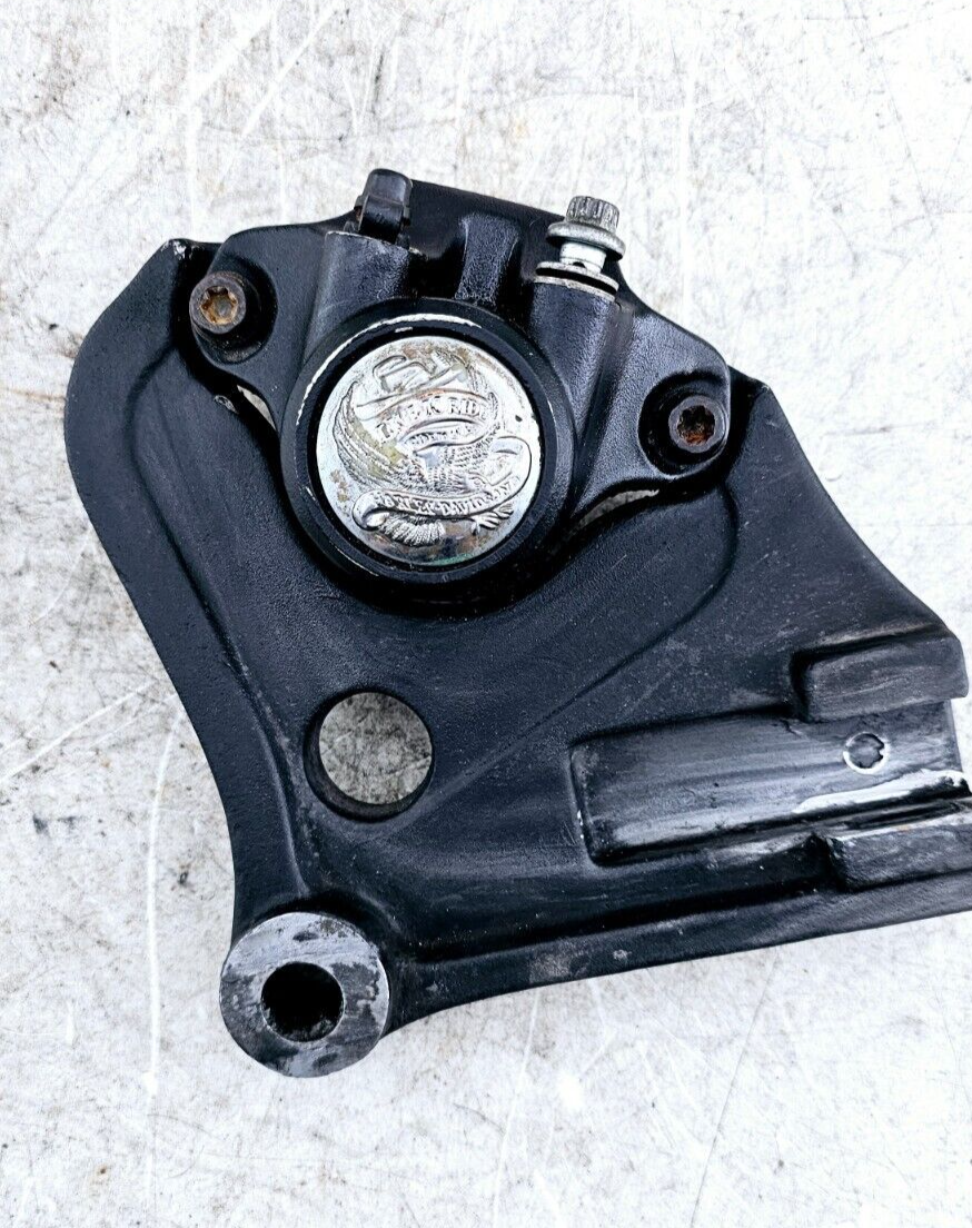 1995 HARLEY DYNA CONVERTIBLE Rear Brake Caliper + Mounting Bracket