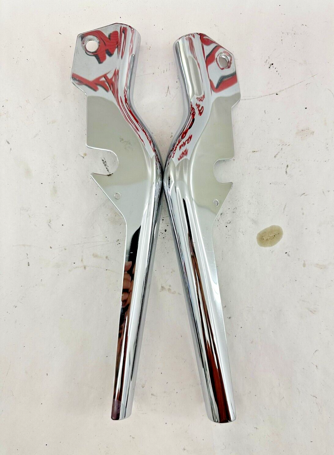 1990 HARLEY ELECTRA TOUR GLIDE Chrome Rear Frame Strut Arm Bar Cover