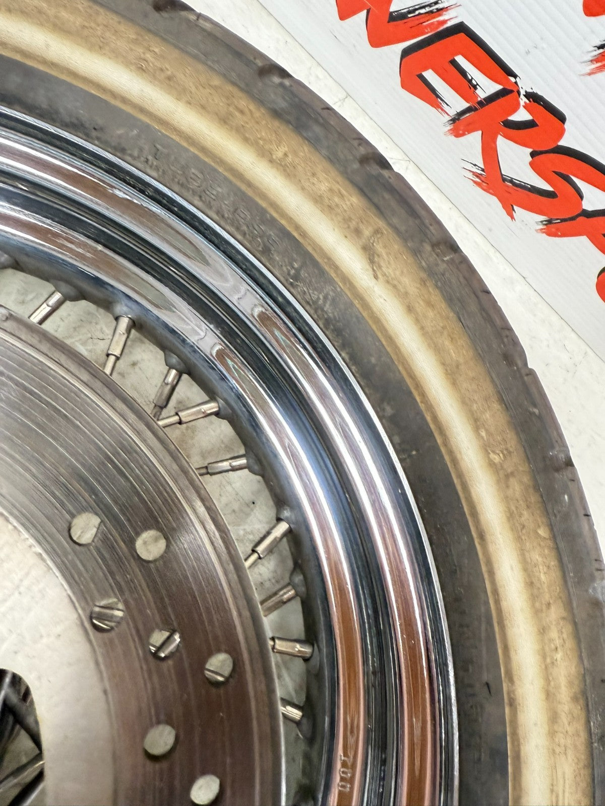 1997 HARLEY DAVIDSON SOFTAIL Front Wheel Rim Tire Laced Brake Rotor 16x3