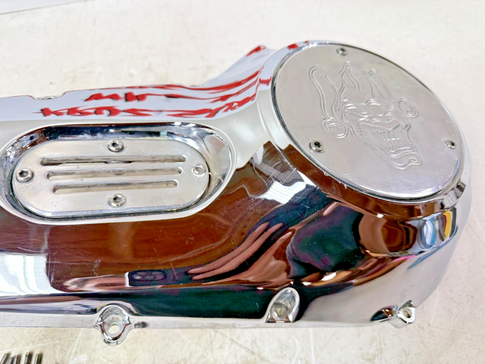 1997 HARLEY DAVIDSON SOFTAIL Outer Primary Clutch Cover Housing 60506-89A