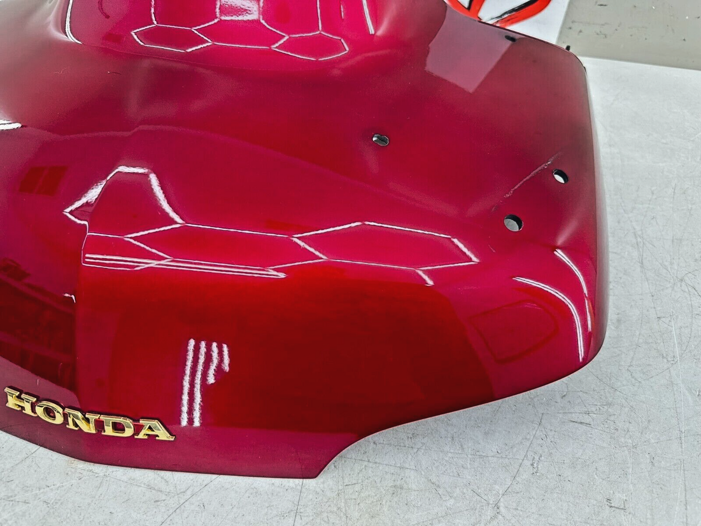 2004 Honda Goldwing GL1800 Rear Upper Top Trunk Lid Cover Fairing Red