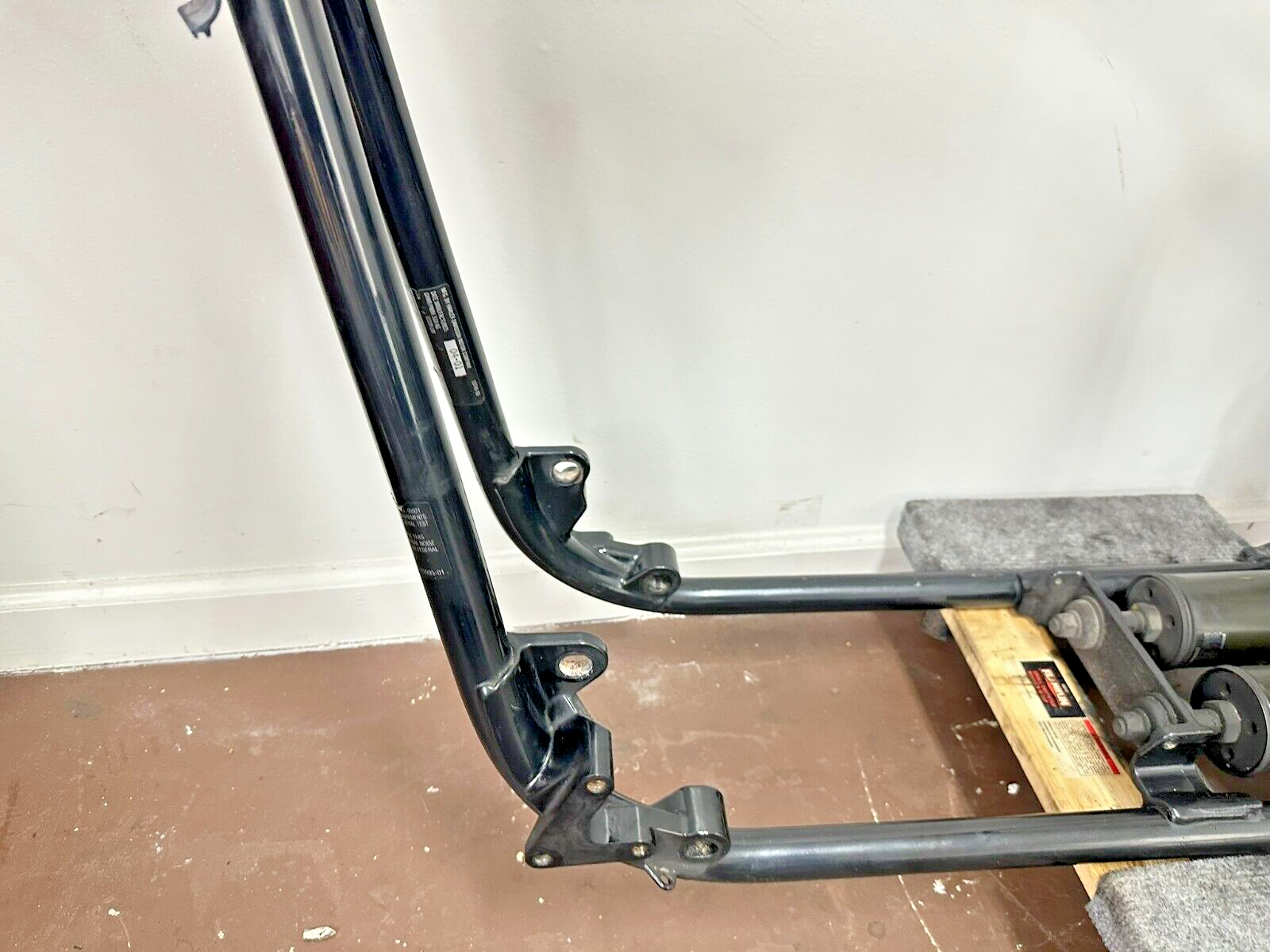 2001 HARLEY SOFTAIL Deuce Frame Chassis Swingarm Shocks Straight