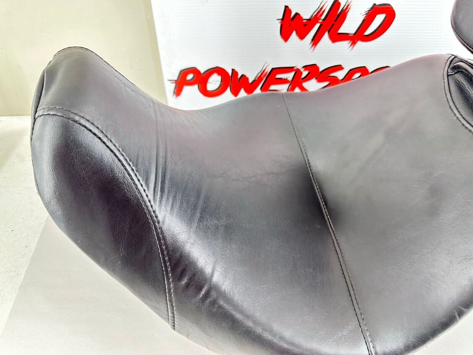 2003 HARLEY SOFTAIL DEUCE OEM Seat + Driver Backrest
