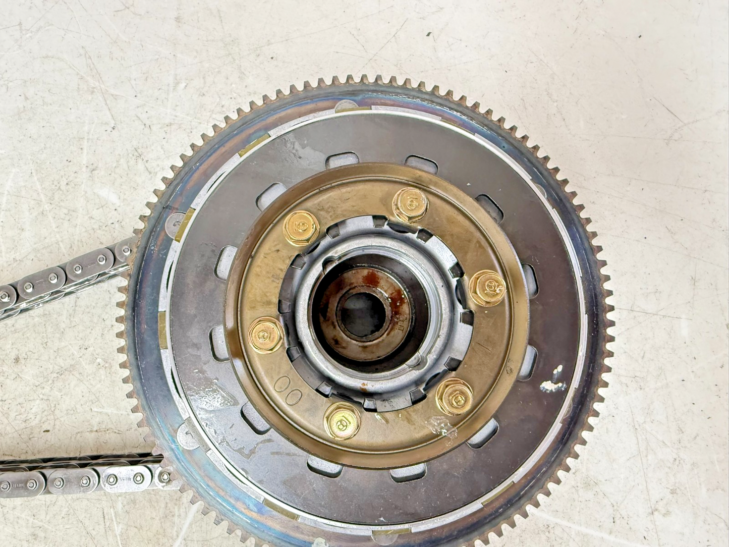 1998 HARLEY FLH ELECTRA GLIDE Primary Clutch Chain Compensator Jackshaft Gear