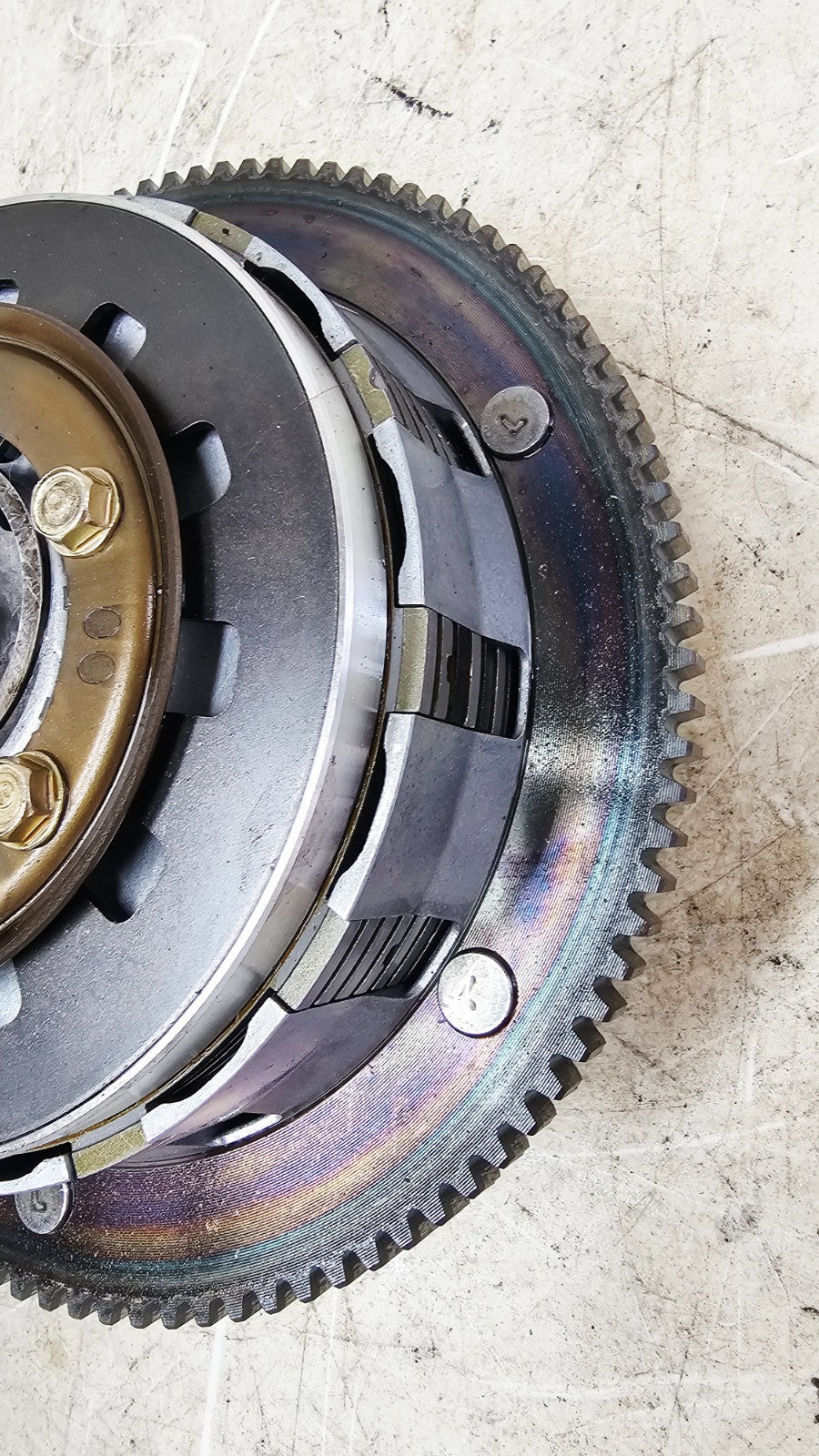 2002 HARLEY SOFTAIL Primary Clutch Chain Compensator Jackshaft Gear