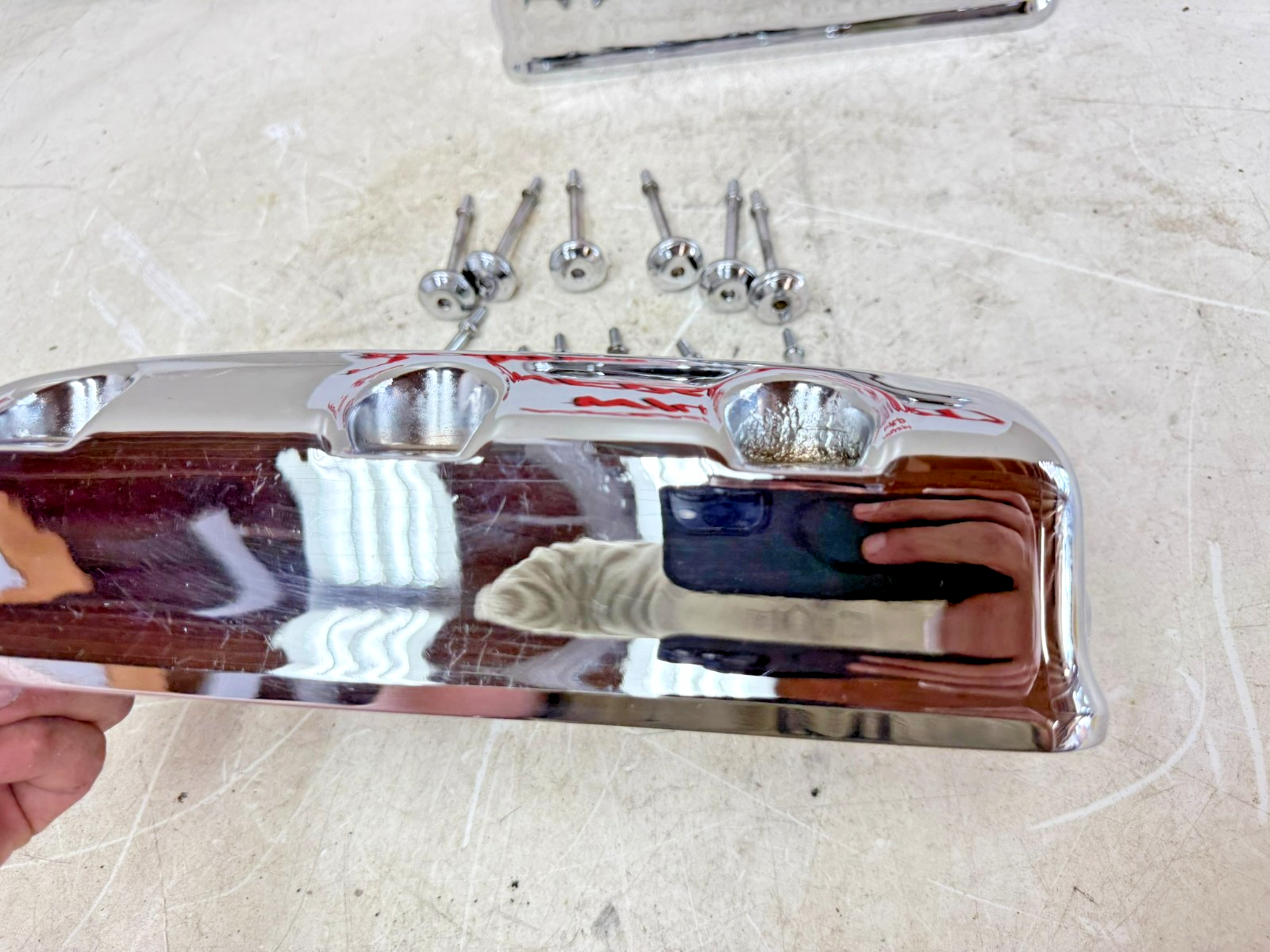 2001 HONDA VALKYRIE INTERSTATE  Valve Head Chrome Cover Bolts + MTG Hardware