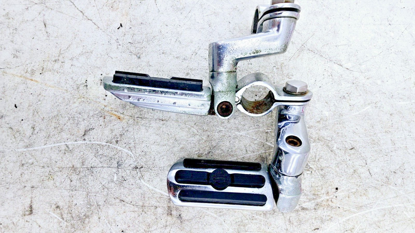 2002 HARLEY ELECTRA GLIDE Chrome OEM HD Highway Foot Pegs Peg Rest
