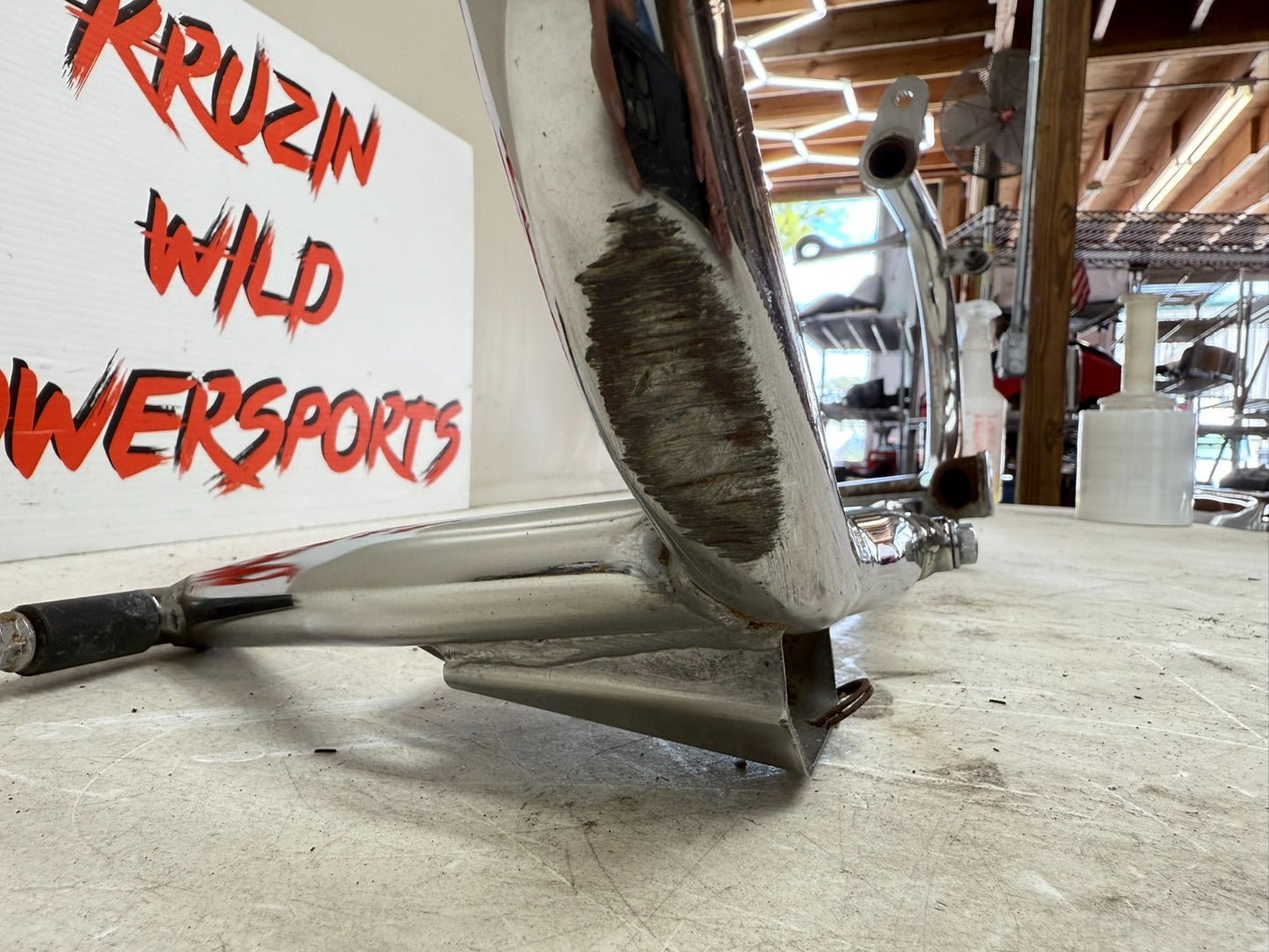 2001 HONDA VALKYRIE INTERSTATE Engine Motor Guard Crash Bars Pod Mount Chrome