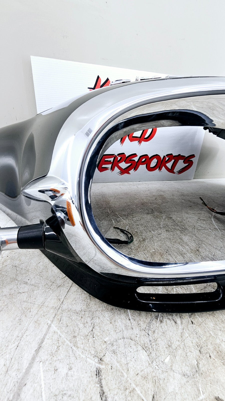 1999 HONDA VALKYRIE INTERSTATE Main Headlight Fairing Cowl Batwing + Turn Signal