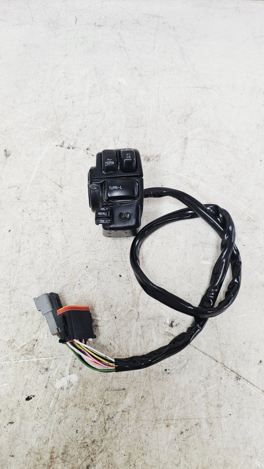 1996 HARLEY FLH ELECTRA GLIDE Left Controls Switch Housing Horn Turn Buttons