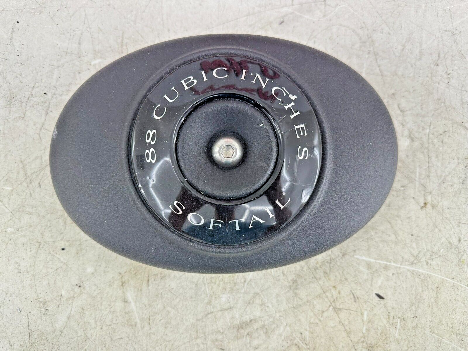 2000 UP HARLEY SOFTAIL Wrinkle Black Outer Air Filter Cover