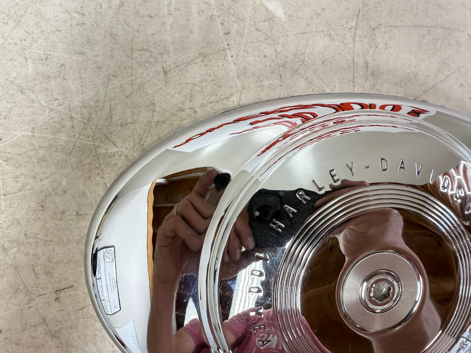 2003 HARLEY ELECTRA GLIDE 100th Anniversary Air Cleaner Housing Chrome Cover