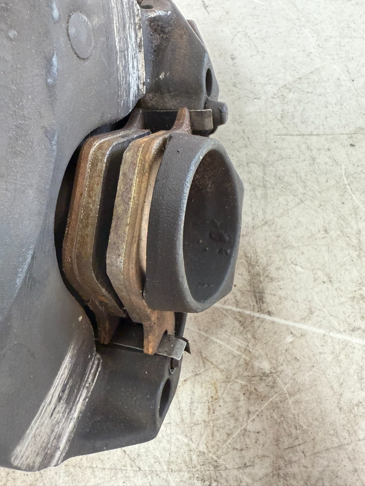 1997 HARLEY DAVIDSON SOFTAIL Rear Brake Caliper & Mount Mounting Bracket