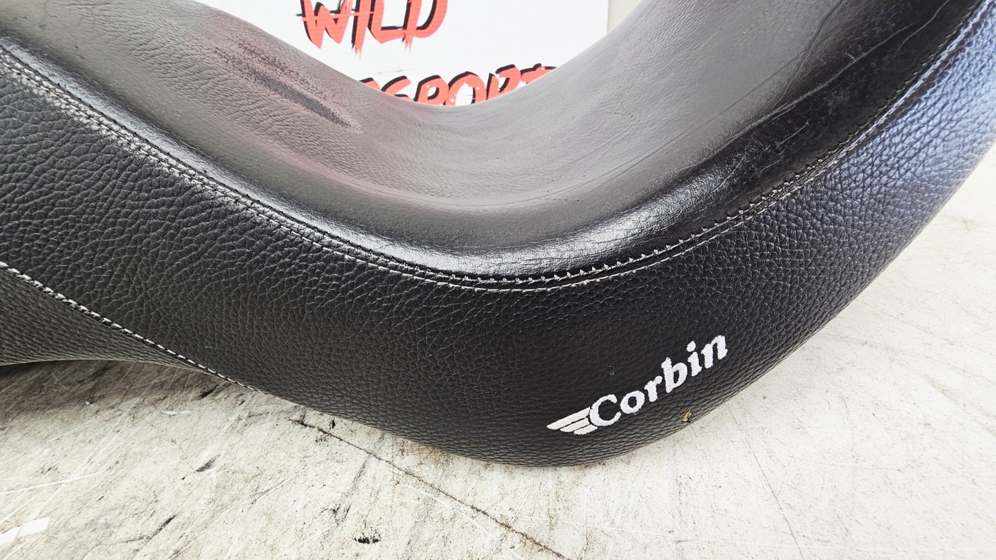 2000 HARLEY SOFTAIL DEUCE Corbin Seat Saddle Two Up Driver Passenger