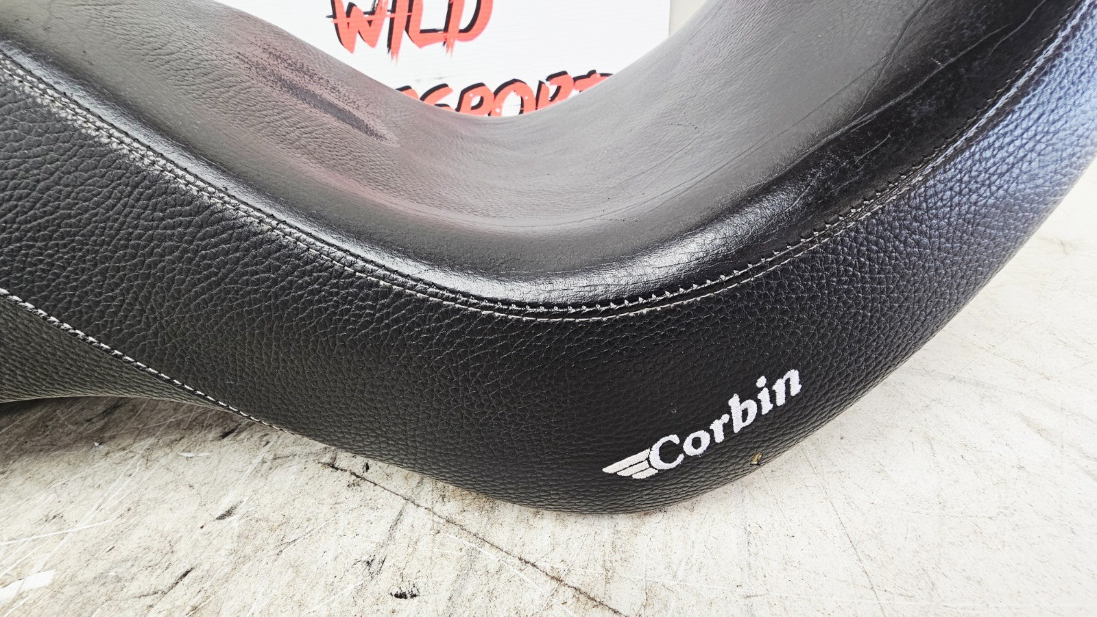 2000 HARLEY SOFTAIL DEUCE Corbin Seat Saddle Two Up Driver Passenger