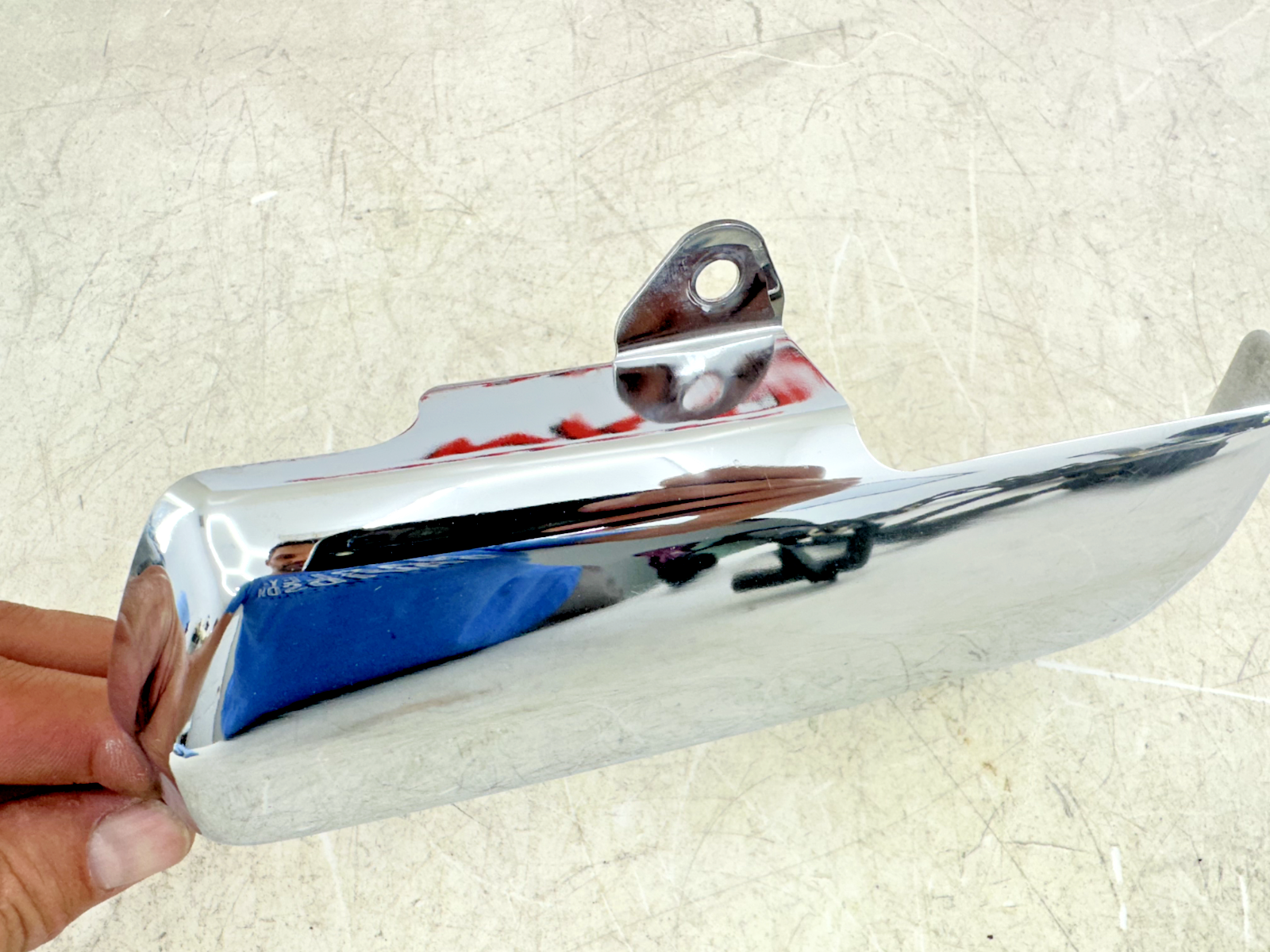 1999 HONDA VALKYRIE INTERSTATE Chrome Rear Brake Master Cylinder Cover
