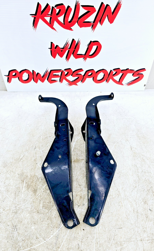 2000 HARLEY ELECTRA GLIDE Right Left Fairing Mount Brackets Black 58479-96A