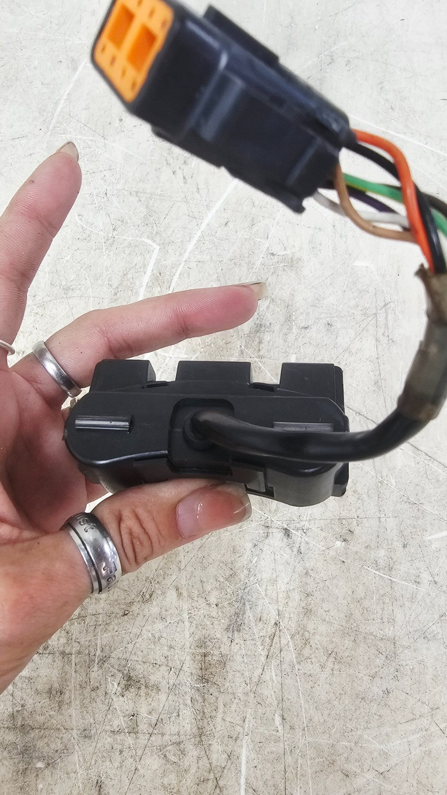 2003 HARLEY SOFTAIL DEUCE Dash Indicator Light Harness