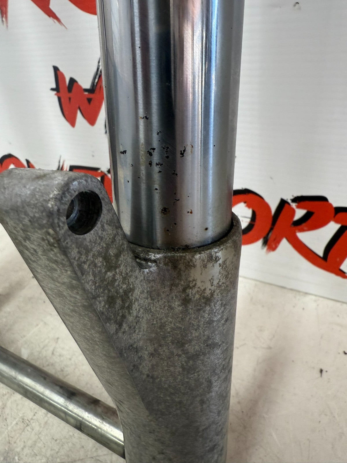 2001 HONDA VALKYRIE INTERSTATE Front End Forks Triple Tree Clamp Straight