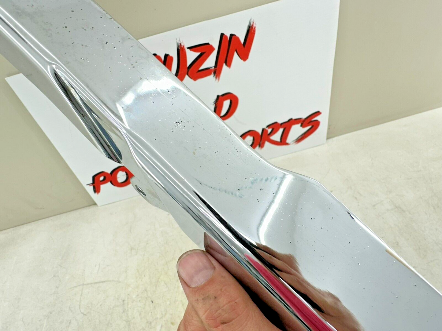 1995 HARLEY SOFTAIL Chrome Upper Belt Cover Guard