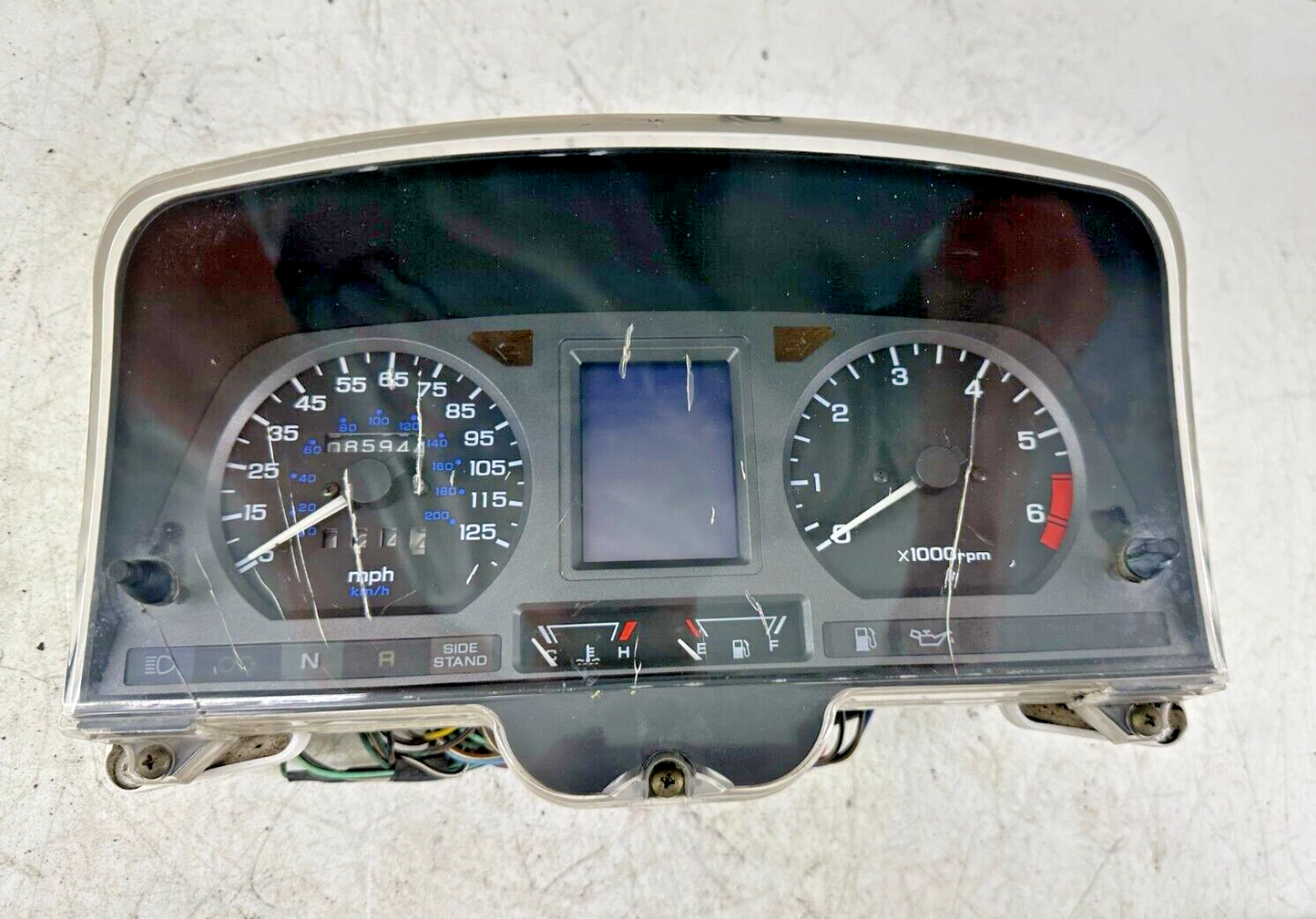 88-00 HONDA GOLDWING GL1500 Gauge Cluster Speedometer Odometer LCD Screen