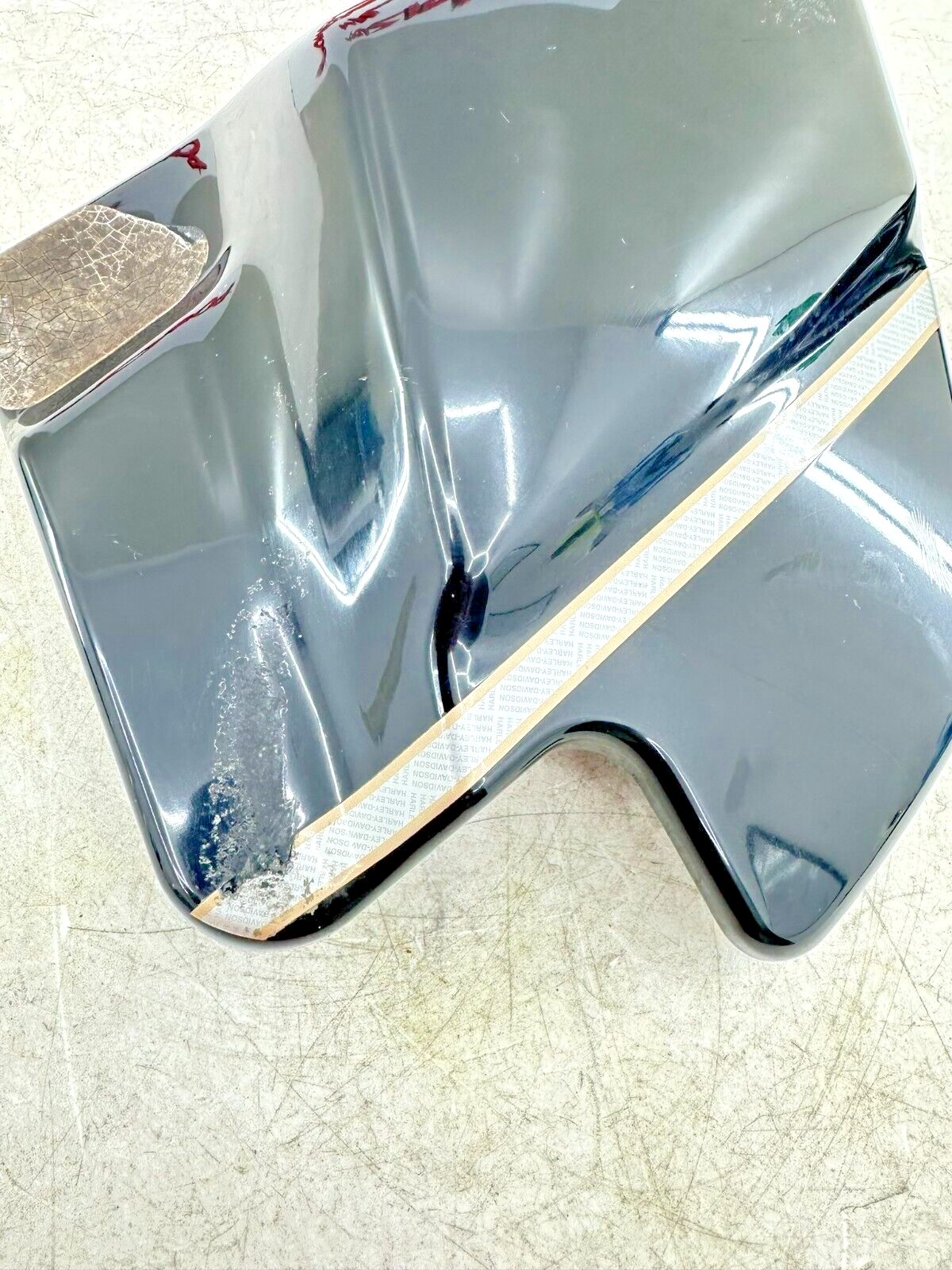 2003 HARLEY ELECTRA GLIDE classic Right Side Cover Black Anniversary Paint