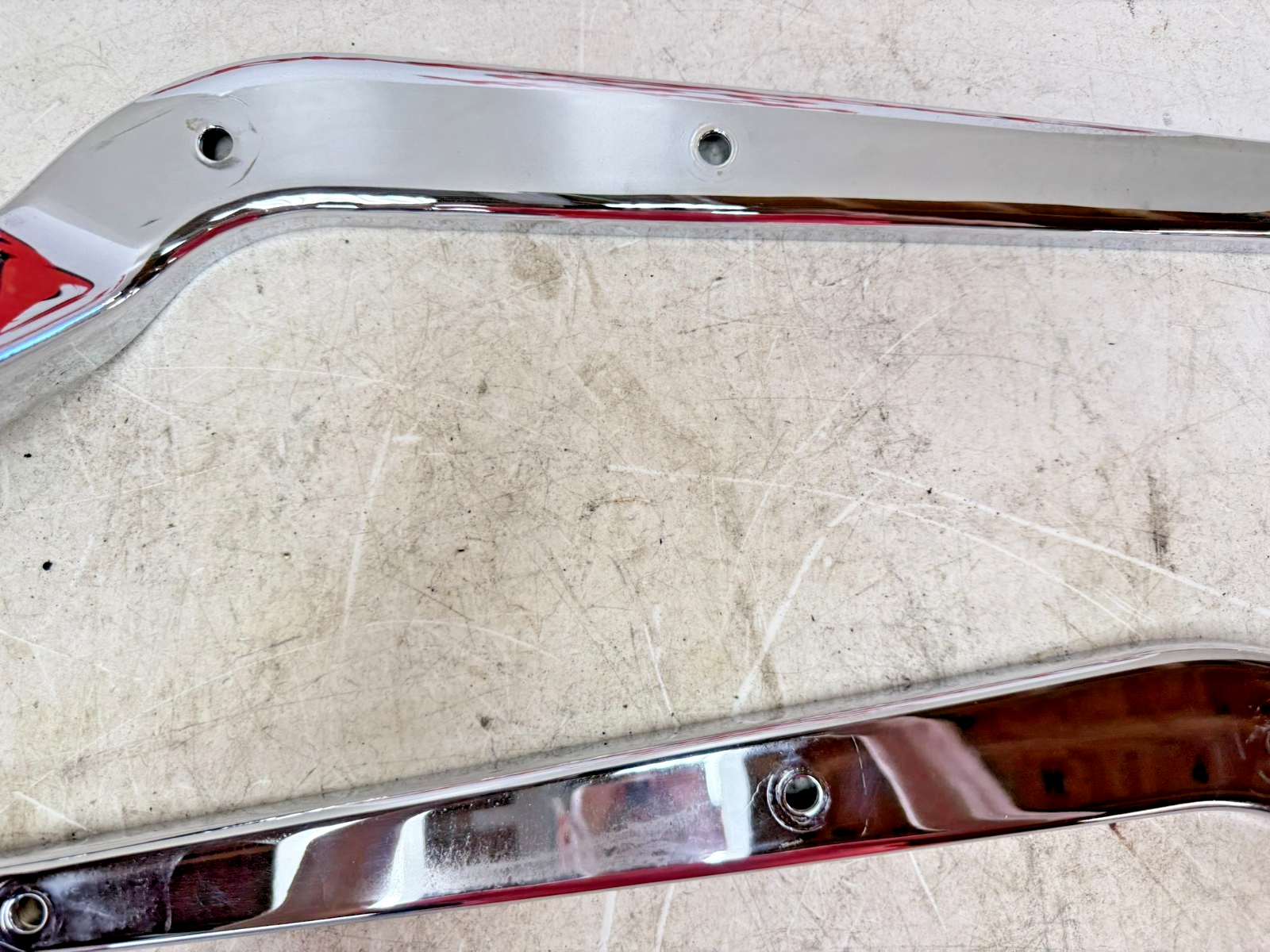 1997 HARLEY DAVIDSON SOFTAIL Chrome Rear Fender Frame Strut Arm Bars