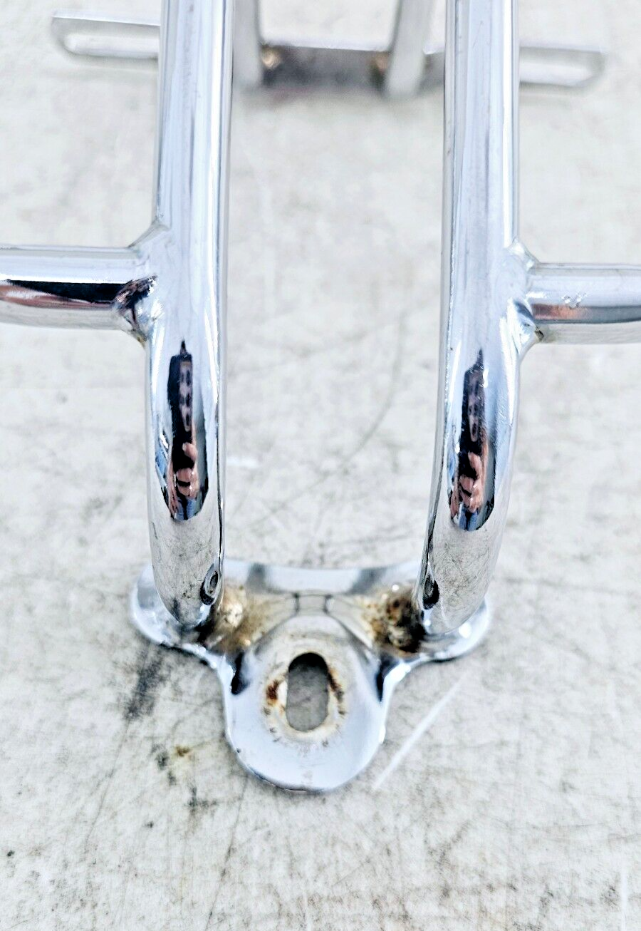 1999 HARLEY DYNA CONVERTIBLE Chrome Rear Fender Luggage Rack
