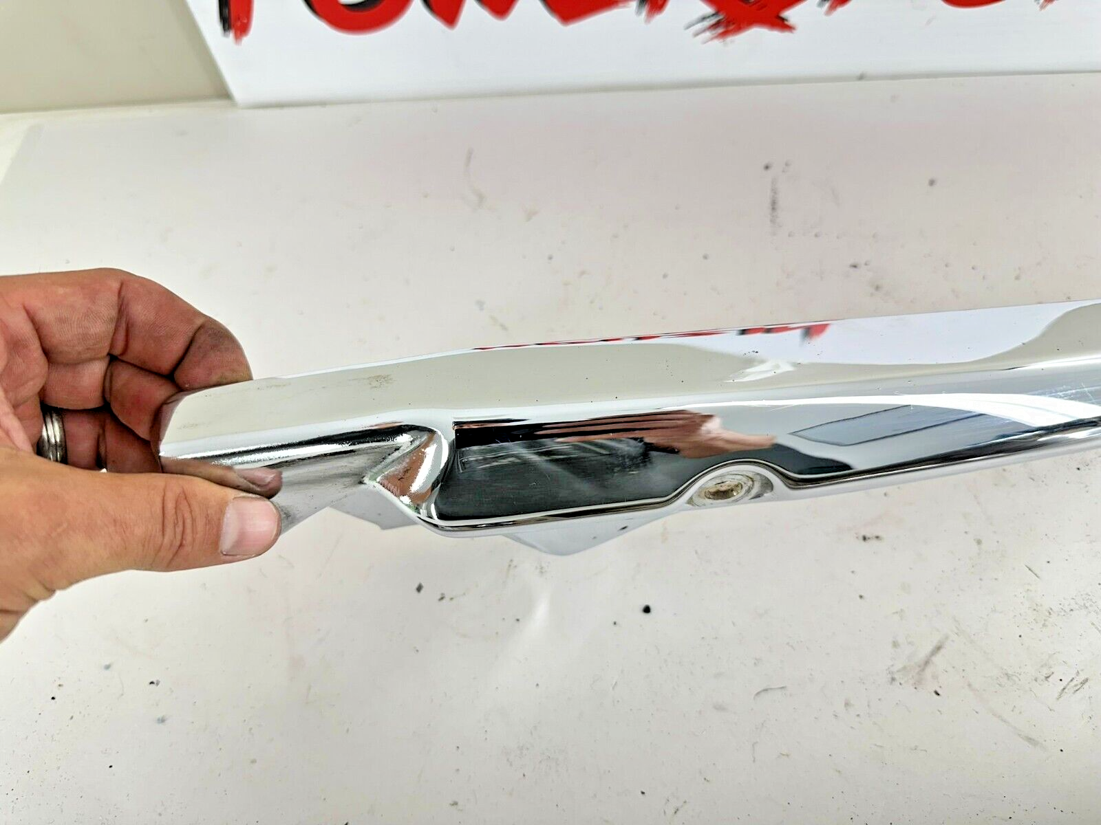 1998 HONDA VALKYRIE TOURING Chrome Rear Frame Fender Strut Arm Bars
