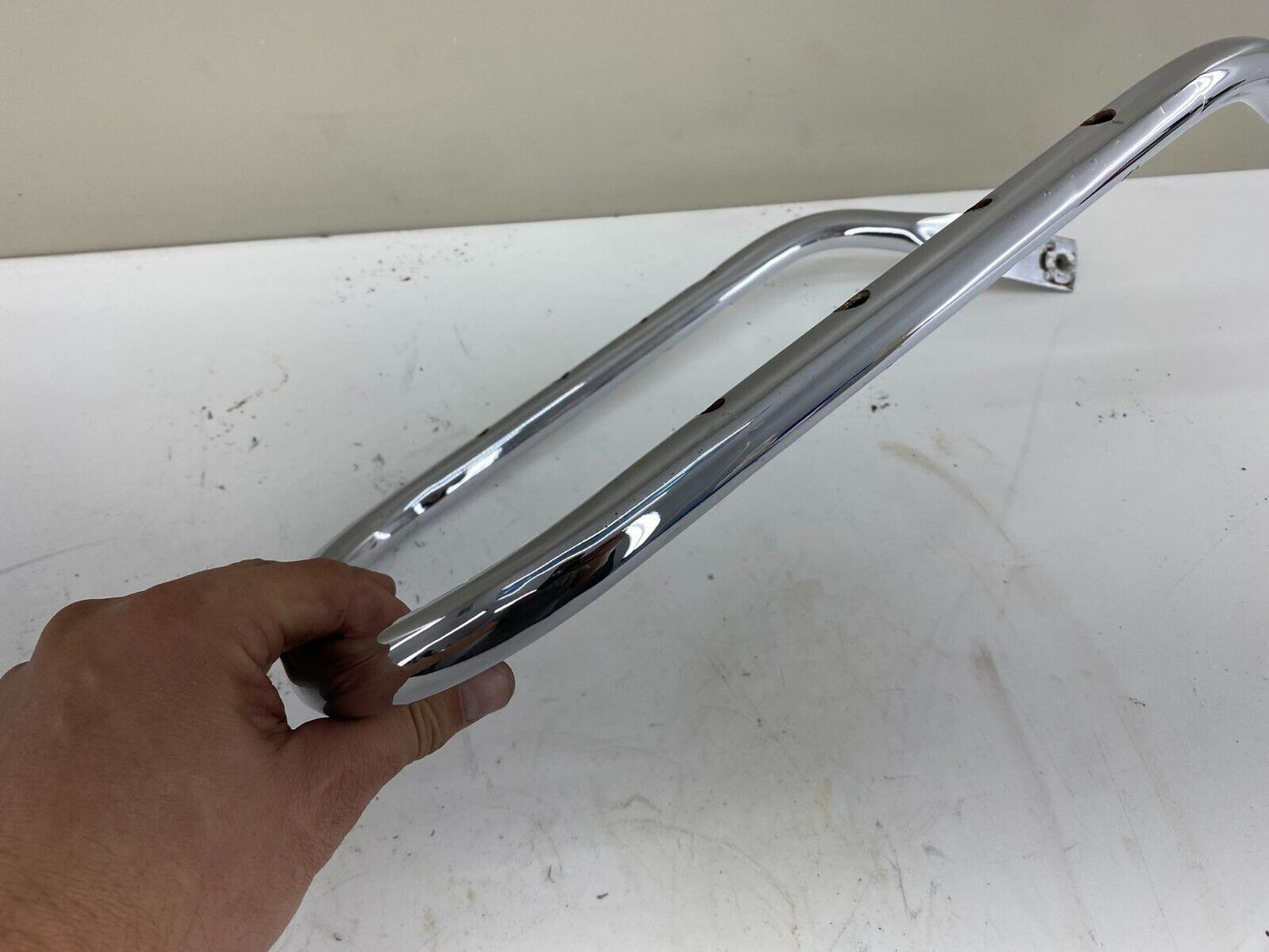 2008 Harley Davidson Electra Glide CVO Chrome Trunk Mounting Bar Fame Strut