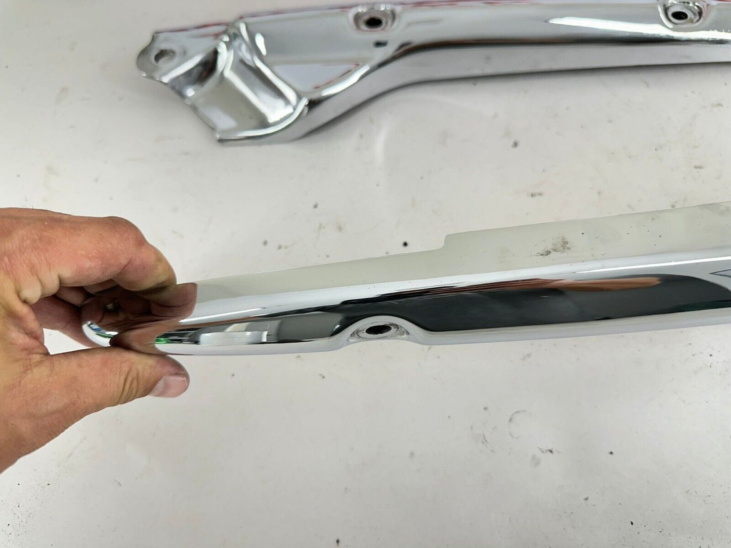 1998 HONDA VALKYRIE TOURING Chrome Rear Frame Fender Strut Arm Bars