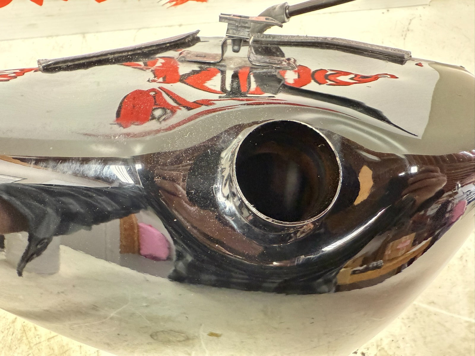1997 Harley Davidson Sportster Oil Tank Reservoir Canister
