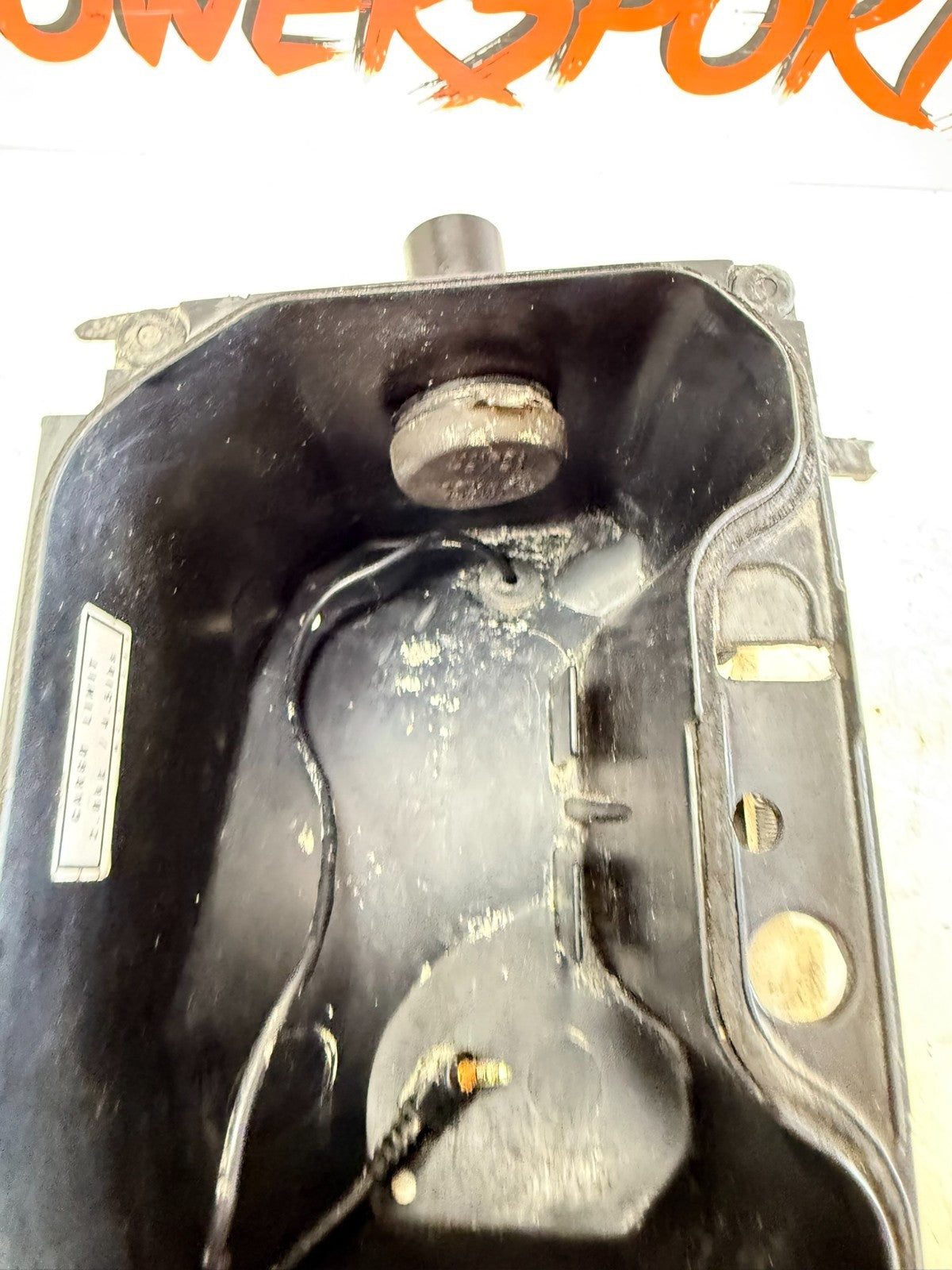 2002 Honda Goldwing GL1800 Front Storage Glove Box Left Side Air Duct