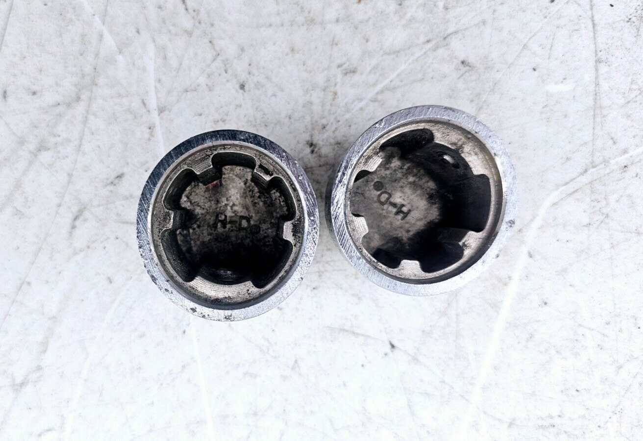 1997 HARLEY SOFTAIL Front Axle Covers Right Left OEM HD Genuine