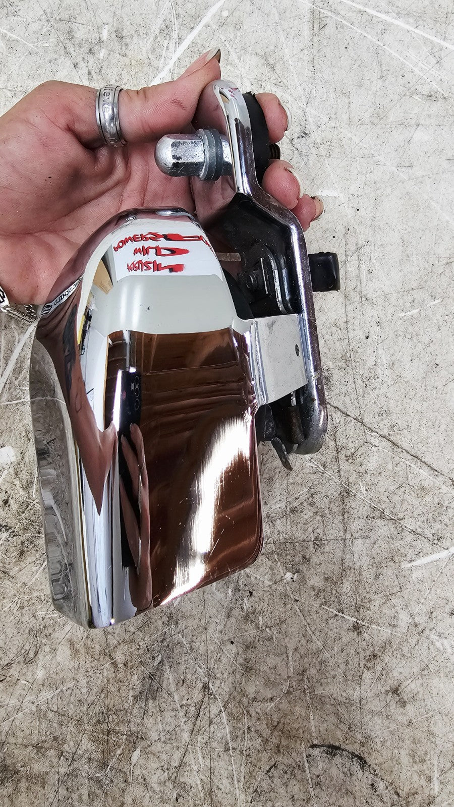 2000 Harley Davidson Sportster Horn + Chromer Cover