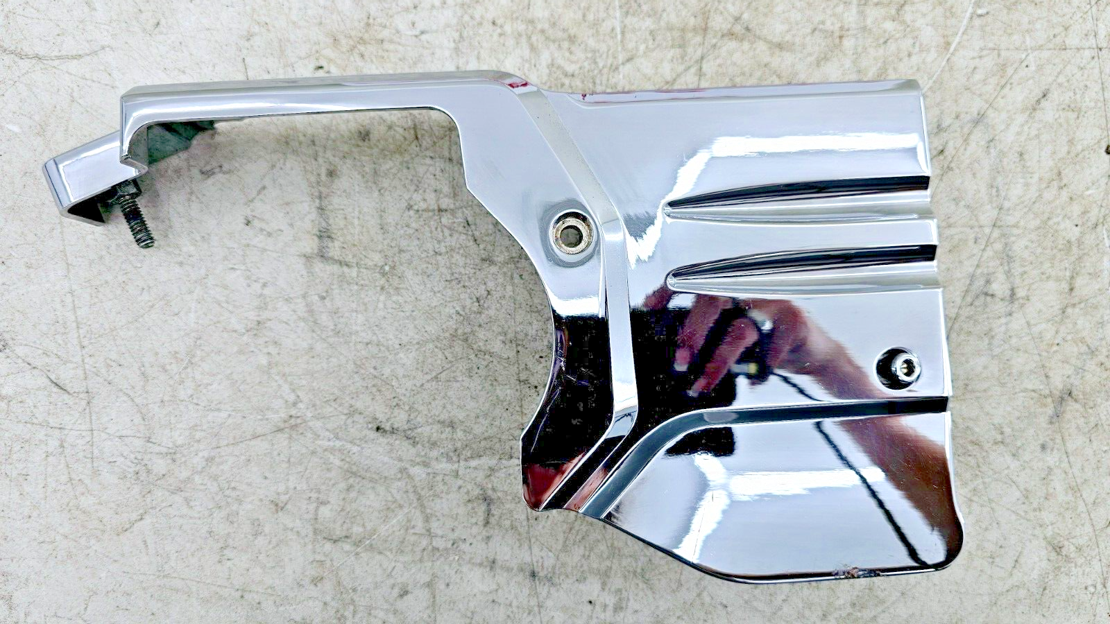 1999 HARLEY DYNA CONVERTIBLE Chrome Transmission & Oil Pump Cover Guard