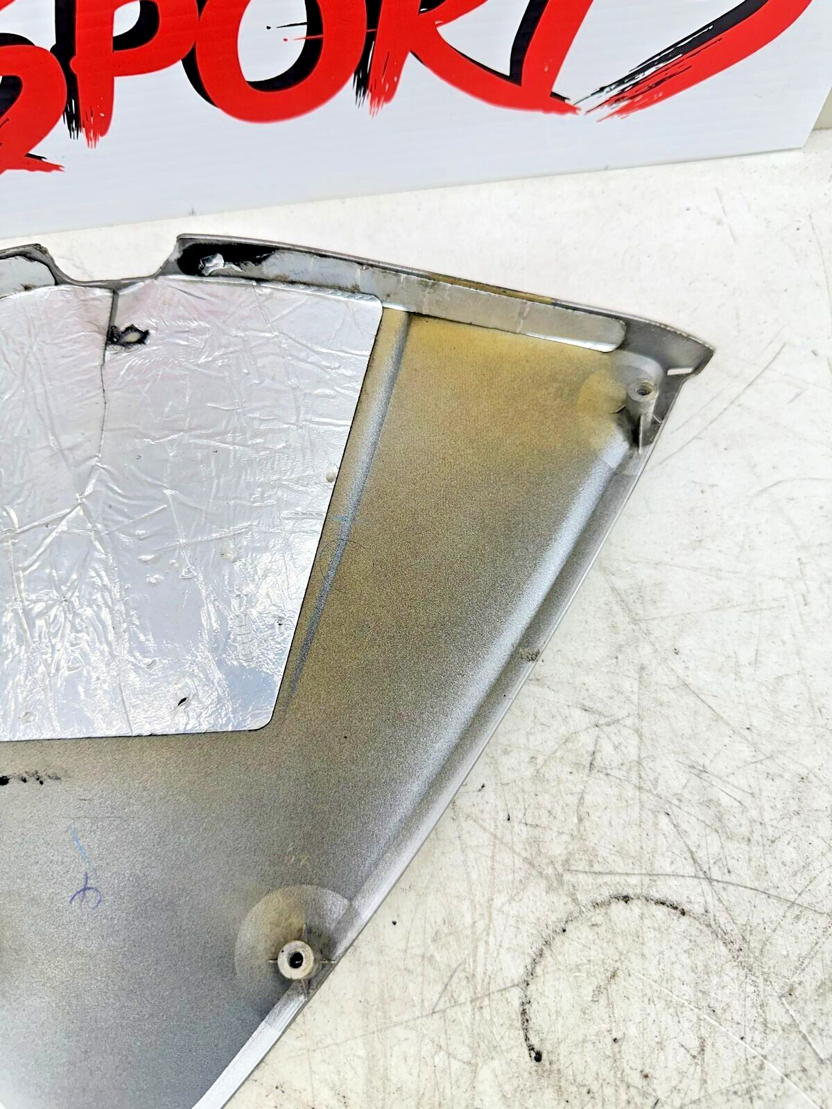 06-12 YAMAHA FJR 1300 Center Lower V Fairing Cowl Panel Cover OEM