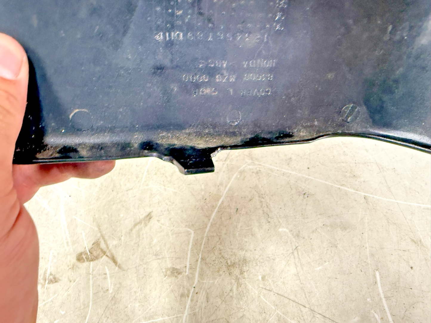 2001 HONDA VALKYRIE INTERSTATE Left Side Cover Panel Fairing Black