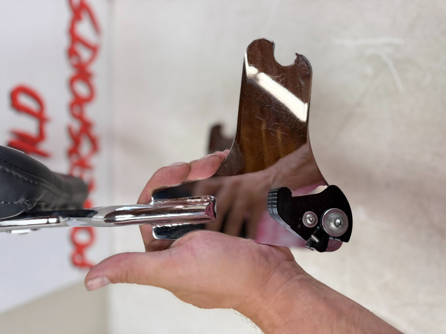 1998 HARLEY FLH ROADKING Detachable Sissy Bar Passenger Backrest Pad