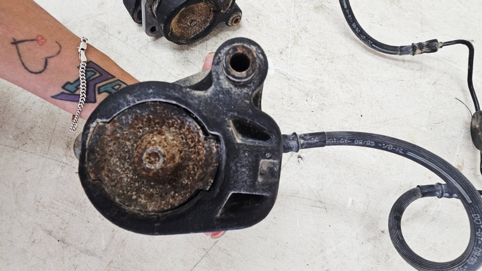 1996 HARLEY FLH ELECTRA GLIDE Front Brake Master Cylinder Dual Caliper Clutch