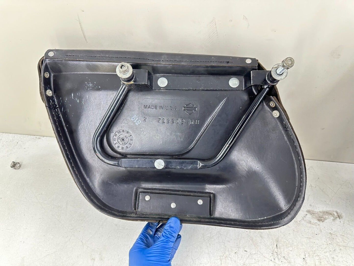 2001 HARLEY DAVIDSON SOFTAIL Leather OEM HD Saddlebags