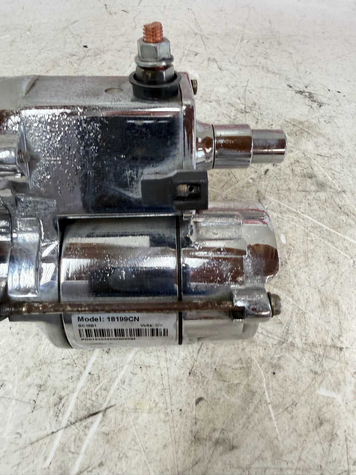 1995 HARLEY FLH ELECTRA GLIDE Engine Starter Motor Chrome